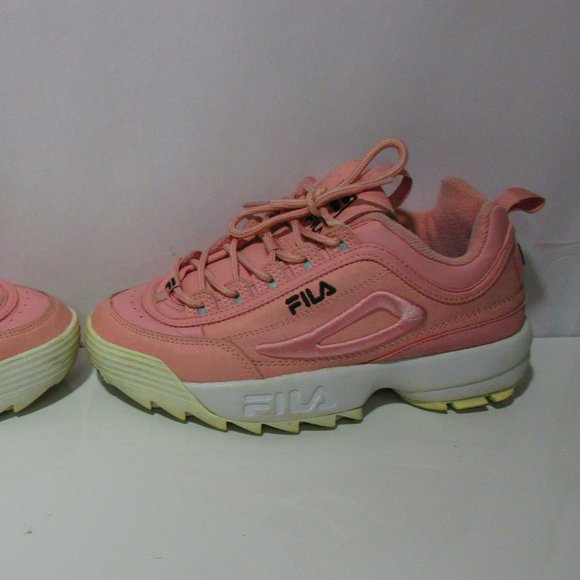 FILA Pink Women's Sneakers Running Shoes Size 7 1/2 - Picture 6 of 10